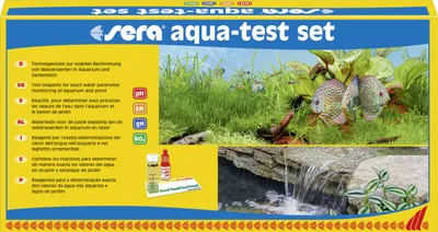 Produktbild von Sera Aquarium- und Teichwassertester Aqua-Test Set 1 Stück