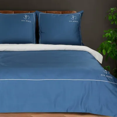 Produktbild von Eurofirany Bettwäschegarnitur Bettwäsche H MINGE2E 220x200 cm 3 TLG SET: mit 2 Kissenbezüge 70x80 cm
