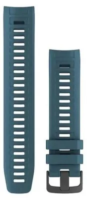 Productafbeelding van Elzusha - Interchangeable Horlogeband 22mm - Blauw Silicone