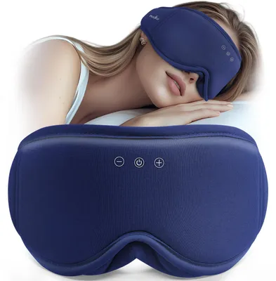 Image de Masque de sommeil en bambou, écouteurs