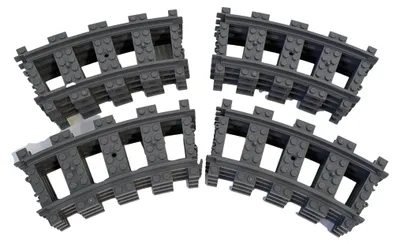 Produktbild von LEGO® LEGO® City Schienen – 16 Kurven für einen vollen Kreis (53400)