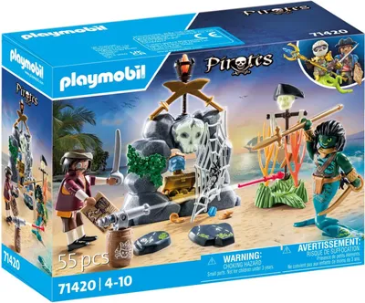 Produktbild von 71420 Pirates Schatzsuche, Konstruktionsspielzeug