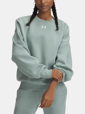 Imagen del producto de Sudadera de forro polar Ua Rival para mujer, modelo 1386463-348, talla XS