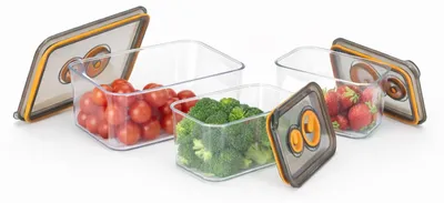 Immagine prodotto di Elzusha - Set di 3 contenitori ermetici con coperchio