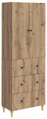Obrázek produktu pro Sada skříněk 2 pcs 66 x 34,5 x 90 cm Kompozitní dřevo