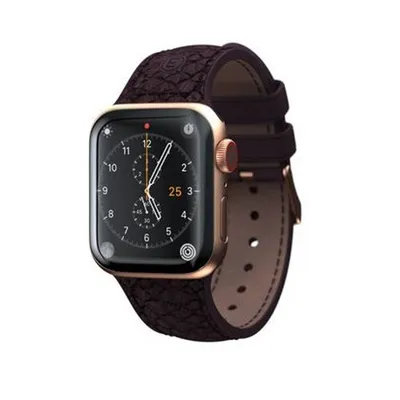 Produktbild von NJORD, Lederarmband für Apple Watch SE/40 mm, Violett