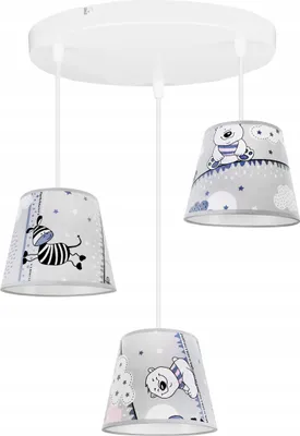 Produktbild von Loft Deckenhängelampe Für Kinder, Led-Lampenschirm