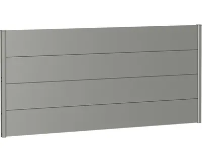 Obrázek produktu pro Kovový plot Biohort 200 x 90 cm žárově pozinkovaný šedý křemen metalický