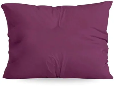 Produktbild von Unyqoos® Zelesta Comfort Uni Kissenbezüge 2er-Set, Bordeaux – 60×70 cm, superweiche Mikrofaser mit innenliegendem Reißverschluss