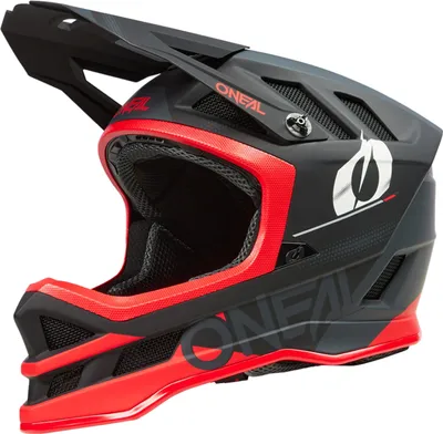 Produktbild von O'NEAL Bike Fullface Helm Blade Polyacrylite Haze Black/Red M (57/58 cm)