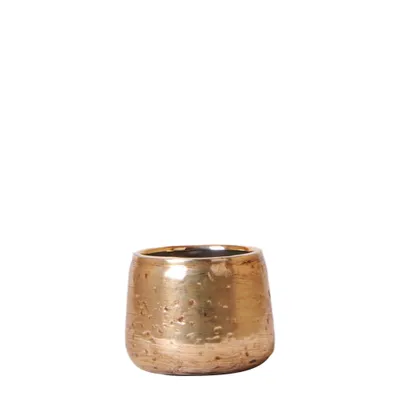 Produktbild von Kolibri Home r Goldener Keramiktopf - Ø6 cm