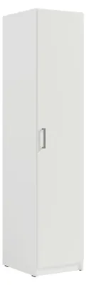 Produktbild von Masseno Drehtürenschrank RYGEN 46,2/197,5/53,5cm 1-türig Weiß