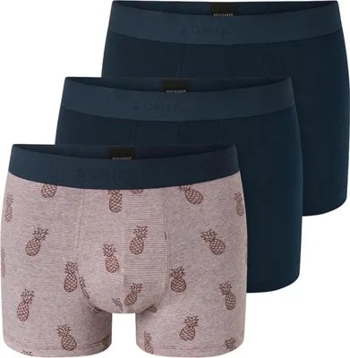 Produktbild von Schiesser Herren 3 er Pack Shorts Gr. 5  sortiert 15