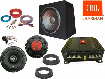 Immagine prodotto di Set completo JBL per VW Golf 7 VII (2012-2021): altoparlanti, subwoofer, amplificatore e cavi