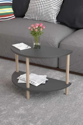 Produktbild von Skye Decor, Hochwertiger Nesting Tisch (3 Teile) Anthrazit, 100% Melamin | 1001