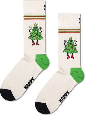 Produktbild von Happy Socks Happy Tree Crew-socken Weiß EU 36-40 Mann Weiß EU 36-40