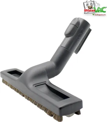 Produktbild von MisterVac Staubsaugerdüse Bodendüse Besendüse Parkettdüse Rosshaardüse  + 2 gratis Filzrollen, kompatibel mit Kärcher VC 6.150