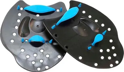 Image de Pagaies de natation Balance Bleu