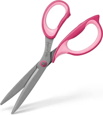 Productafbeelding van Precisieschaar 120 mm - Soft Grip Kantoor en Hobby Schaar - Linkshandig - Roze