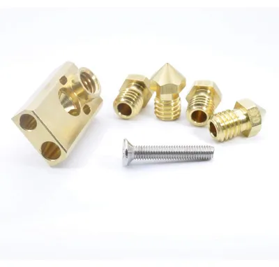 Heizblock-Düsen-Kit für Ultimaker 2, 4 Düsen 0,25–0,8 mm, 3,0 mm Filament