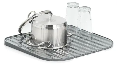 Produktbild von Geschirrabstropfunterlage mit Wasserablaufrillen neuetischkultur