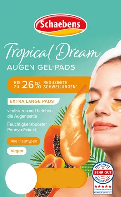 Produktbild von Schaebens Sonderedition Tropical Dream Augen Gel-Pads