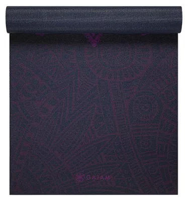 Produktbild von Gaiam - Yogamatte, PVC, Sonnenuhr PP8043 (Einheitsgröße) (Pflaume)