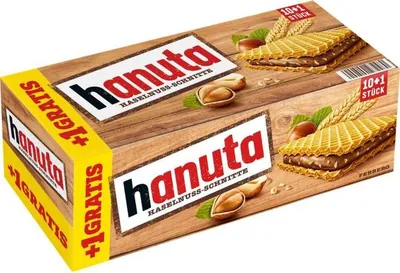 Produktbild von hanuta 10er + 1 gratis