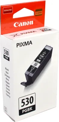 Produktbild von Canon PGI-530 PGBK, Schwarz, Foto schwarz, 1 Stück(e), 400 Seiten, Einzelpackung