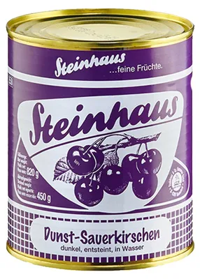 Obrázek produktu pro Steinhaus Dunst Morello třešně bez pecky 850ml