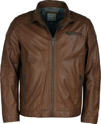 Produktbild von JCC Lederjacke 3102231 Herren dark brown 52