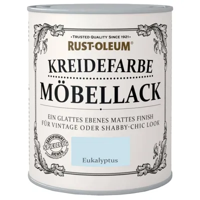 Produktbild von Kreidefarbe Möbellack eukalyptus 750 ml