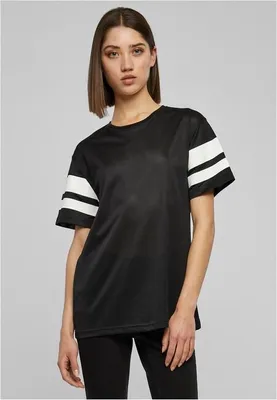 Immagine prodotto di Urban Classics - Maglia a righe da donna, nero/bianco - S