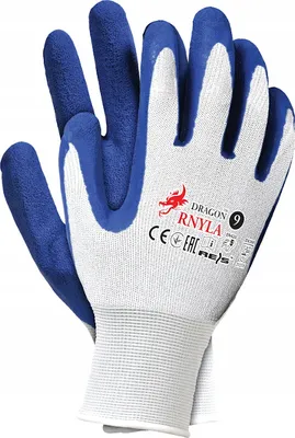 Produktbild von Nylon-Latex-Schutzhandschuhe RNYLA WN Größe 10