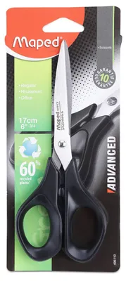 Image de Maped Ciseaux Advanced Green, Longueur : 170 mm, symétriques