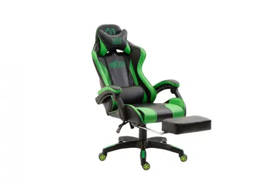 Produktbild von CLP Gaming Bürostuhl Ignite höhenverstellbar und drehbar schwarz/grün