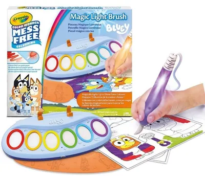 Immagine prodotto di Crayola - Color Wonder - Pennarello magico che si illumina - Bluey