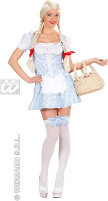 Productafbeelding van "MISS MUFFET" - hemelsblauw - (jurk) - maat: L