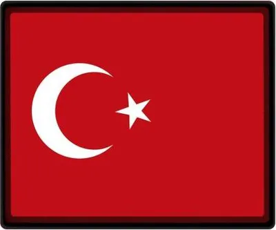 Produktbild von Mousepad Mauspad Flagge Länderfahne -Türkei - 82164 - Gr. ca. 24 x 20 cm