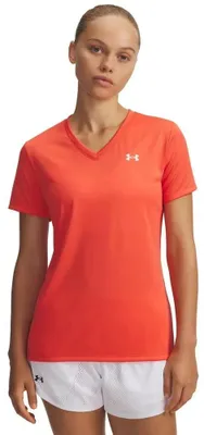 Produktbild von Under Armour Tech Ssv- Solid - venom red, Größe:XL
