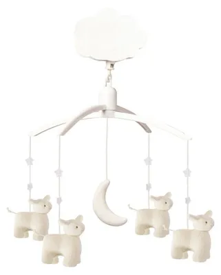 Produktbild von Musik Mobile Schäfchen mit Mond Weiss