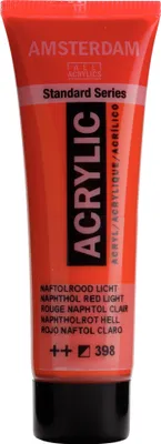 Obrázek produktu pro Akrylová barva Amsterdam  Standard Series  20 ml - 398 Naphthol red L