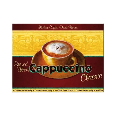 Obrázok produktu pre Nostalgic-Art - Magnet 6 x 8 cm - Káva a čokoláda - Cappuccino