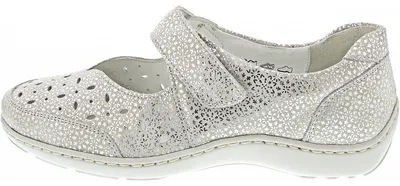 Produktbild von Waldläufer Henni Ballerina Silber in Gr. 40