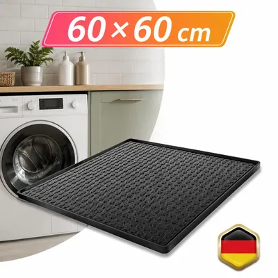 Produktbild von Silikon Waschmaschinenauflage 60x60cm Waschmaschinenbezug Abdeckung Schutzmatte