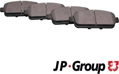 Produktbild von JP GROUP Bremsbeläge Satz Hinten für OPEL Mokka / Mokka X (J13) 1263701510