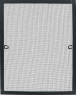 Obrázek produktu pro LARS360 80x100cm antracitová okenní zástěna proti mouchám Moskytiéra z hliníkového rámu pro okna Zabraňuje napadení hmyzem, propustnost vzduchu, montáž bez vrtání