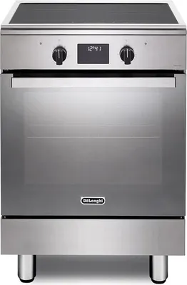 Immagine prodotto di De’Longhi DMX 64 INL TC2 cucina A Elettrico Piano cottura a induzione Nero, Acciaio inox