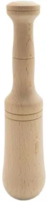 Produktbild von Famanu Holzstampfer aus Buchenholz - ideal für Mörser