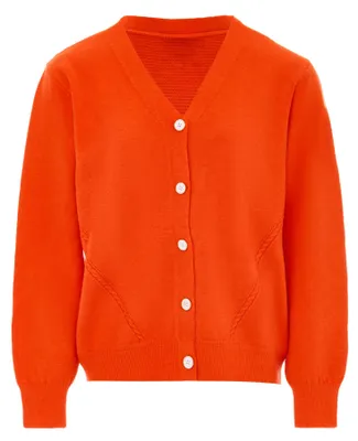 Produktbild von dulcey damen strickjacke - Orange, XS/S